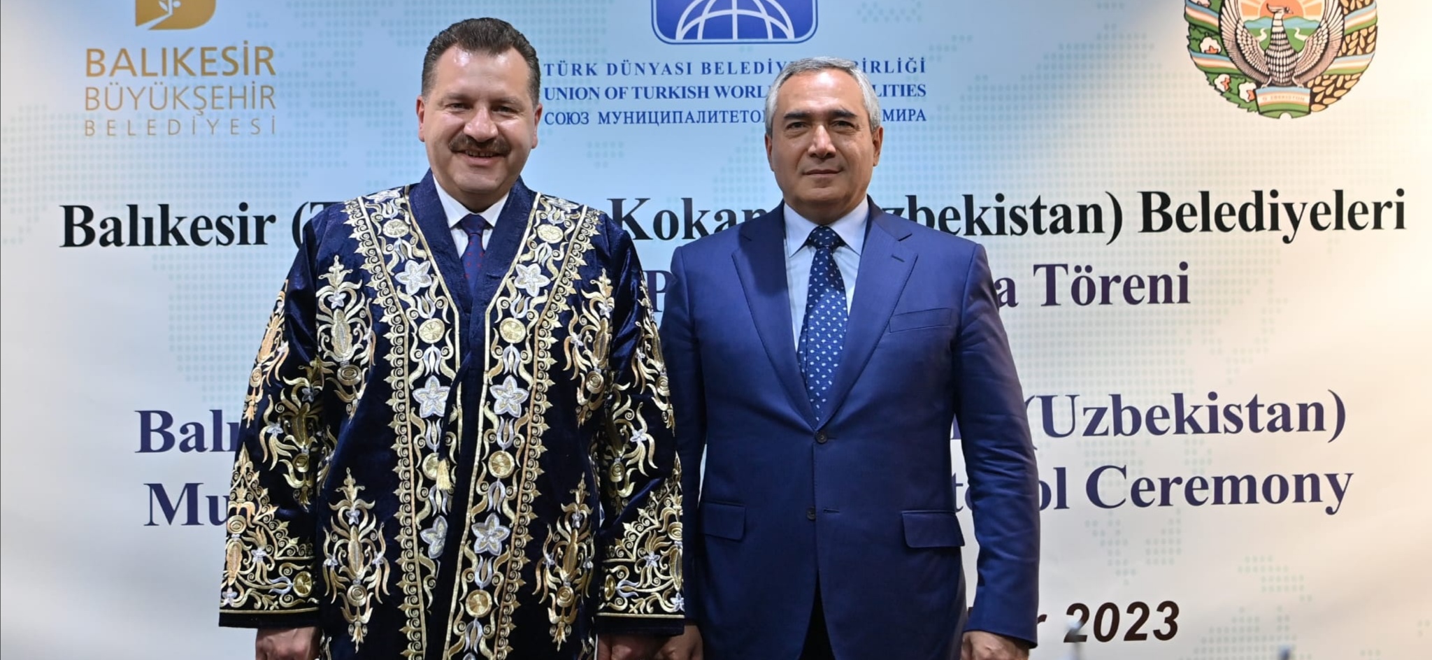 Balıkesir, Özbekistan’ın Kokand Kenti İle Kardeşlik Bağı Kurdu