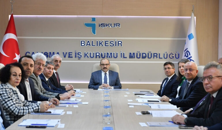 İl İstihdam ve Mesleki Eğitim Kurulu Toplantısı Gerçekleştirildi