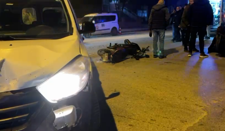 Gönen’de Trafik Kazası: 2 kişi yaralandı