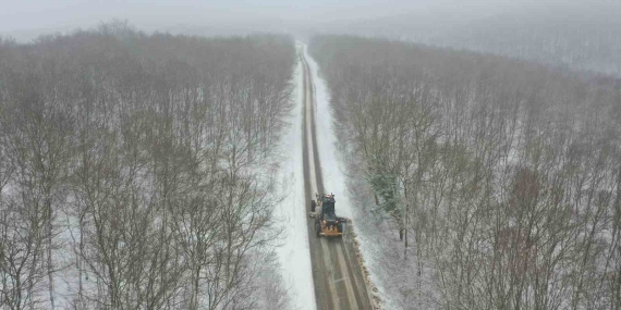Balıkesir Büyükşehir’den kar nöbeti