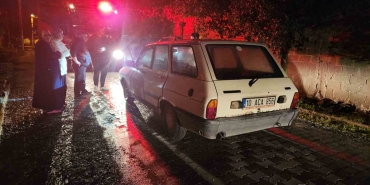 GÖNEN’DE ARAÇ YANGINI