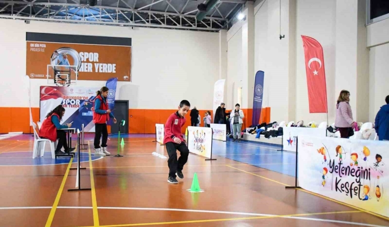 Balıkesir’de sporda yeni yetenekler keşfediliyor