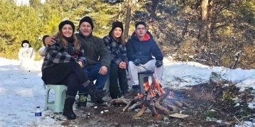 KAPIDAĞ’DA KIŞ KEYFİ: KAR SEVERLER AKIN ETTİ BEYAZ ÖRTÜ KAPIDAĞ’A ÇOK YAKIŞTI: YARIMADADA SUCUK EKMEK, KÖZDE KAHVE VE KAR EĞLENCESİ