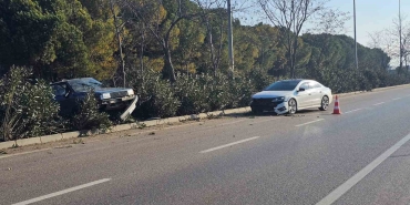 ÇANAKKALE-BANDIRMA YOLUNDA KAZA