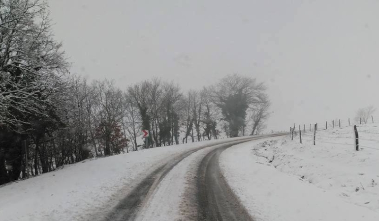 Gönen İlçesinde Taşımalı Eğitime Kar Engeli