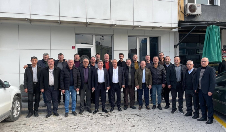 AK Parti Gönen İlçe Teşkilatından Gönen Ticaret Odasına Ziyaret