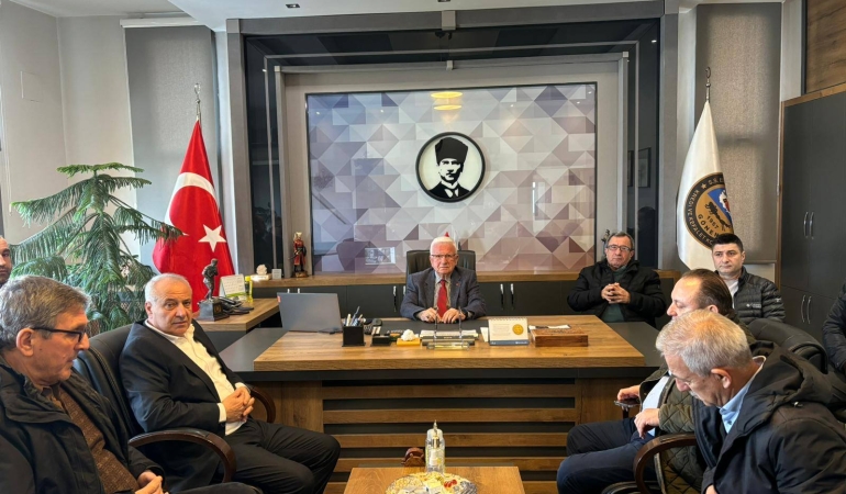 AK Parti Gönen İlçe Teşkilatından Esnaf Kefalet Kooperatifi’ne Ziyaret