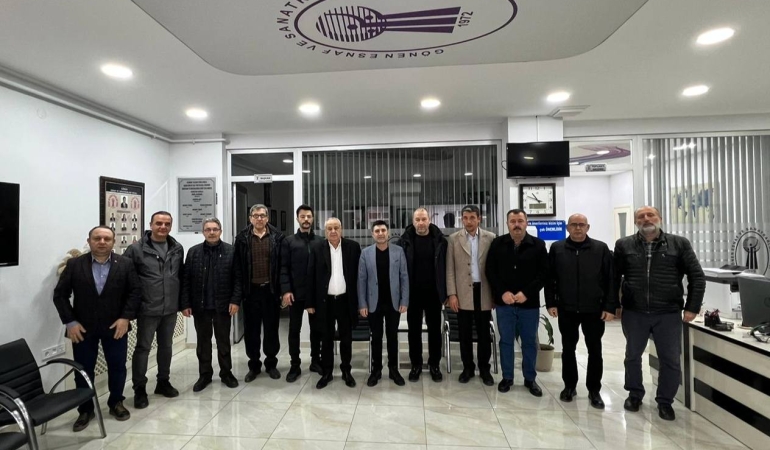 AK Parti Gönen İlçe Teşkilatından Esnaf ve Sanatkârlar Odasına Ziyaret