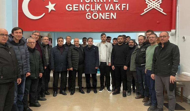 AK Parti Gönen İlçe Teşkilatı, TUGVA’nın Hasbihal Programına Katıldı