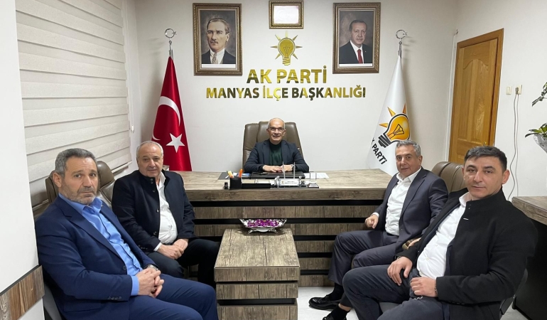 AK Parti İlçe Başkanlarından Manyas’a Ziyaret ve İstişare Toplantısı