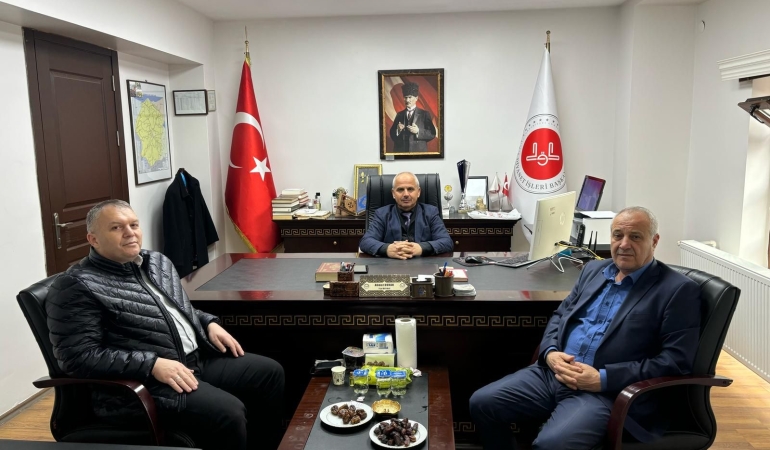 AK Parti Gönen İlçe Teşkilatından İlçe Müftüsü Ahmet Duran’a Ziyaret