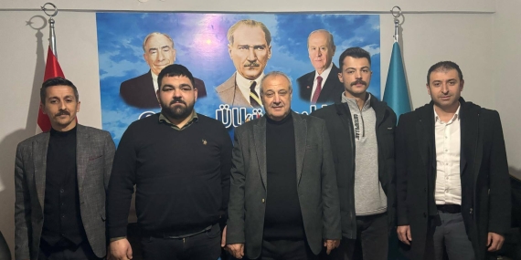 AK Parti Gönen İlçe Teşkilatından MHP ve Ülkü Ocakları’na Ziyaret