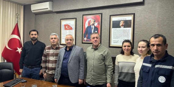 Başkan Dağlı’dan DSİ Gönen Sulama Birliği’ne ziyaret