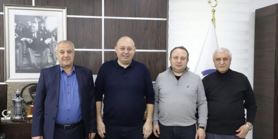 AK Parti Gönen İlçe Teşkilatından Başkan Palaz’a Geçmiş Olsun Ziyareti