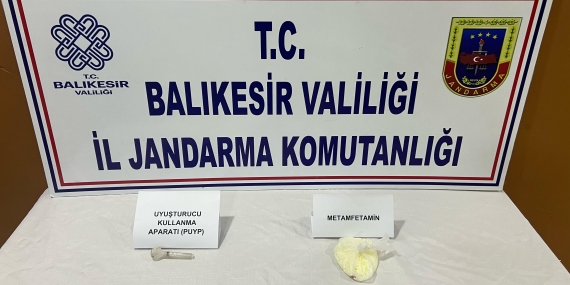 Balıkesir’de uyuşturucu operasyonu: 2 Şüpheli gözaltına alındı