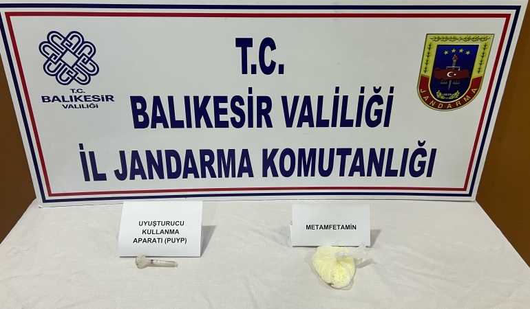 Balıkesir’de uyuşturucu operasyonu: 2 Şüpheli gözaltına alındı
