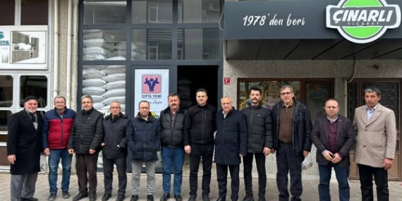 AK Parti Gönen Teşkilatından Ziyaret ve İstişare