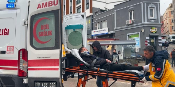 Bandırma’da trafik kazasında 1 kişi yaralandı