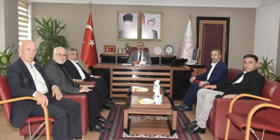 AK Parti Bandırma ve Erdek İlçe Başkanlarından Milli Eğitim Müdürü’ne Ziyaret