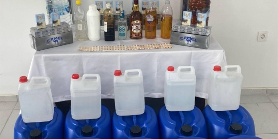 Balıkesir’de kaçak alkol ve sigara operasyonu: 1 Şüpheli yakalandı