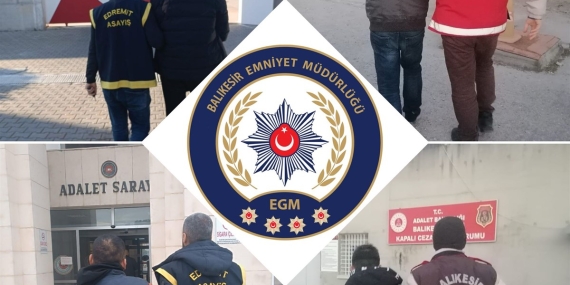 Balıkesir’de Aranan Şahıslara Yönelik Operasyon: 51 Kişi Yakalandı