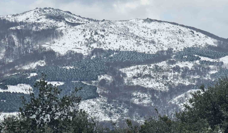 Bandırma ve Erdek’e mart ayında kar sürprizi