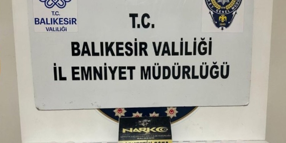 Balıkesir’de uyuşturucu operasyonları