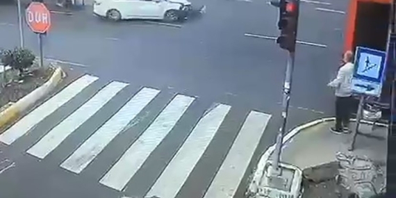 Balıkesir’de zincirleme trafik kazası: 1 yaralı