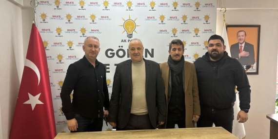 MHP ve Ülkü Ocakları’ndan AK Parti Gönen İlçe Başkanlığına Ziyaret