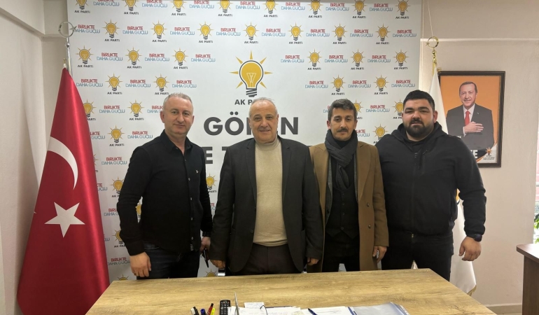 MHP ve Ülkü Ocakları’ndan AK Parti Gönen İlçe Başkanlığına Ziyaret