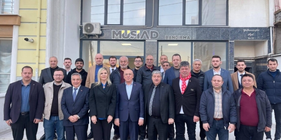 AK Parti Gönen İlçe Teşkilatından MÜSİAD’a Ziyaret