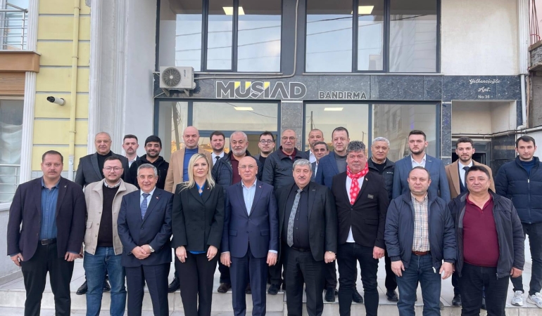 AK Parti Gönen İlçe Teşkilatından MÜSİAD’a Ziyaret