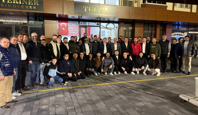 TÜGVA Gönen’in Sahur Programında Buluşma