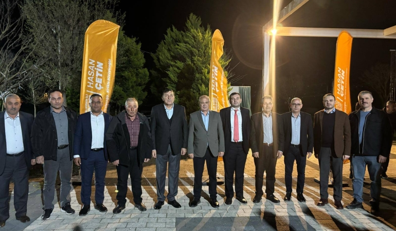 AK Parti Gönen İlçe Başkanı Zekeriyya Dağlı, Yetiştiricilerle Bir Araya Geldi