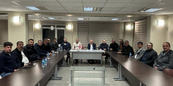 AK Parti Gönen İlçe Başkanı Zekeriyya Dağlı, Sulama Birliği Çalışanlarıyla Bir Araya Geldi