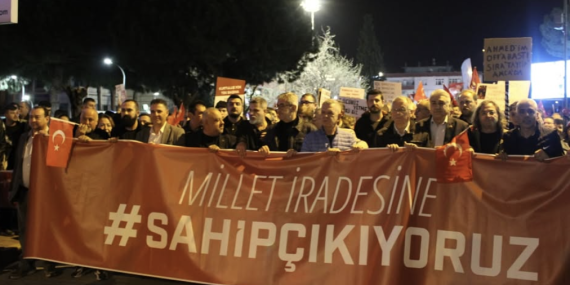 Gönen’de Dayanışma Yürüyüşü Düzenlendi