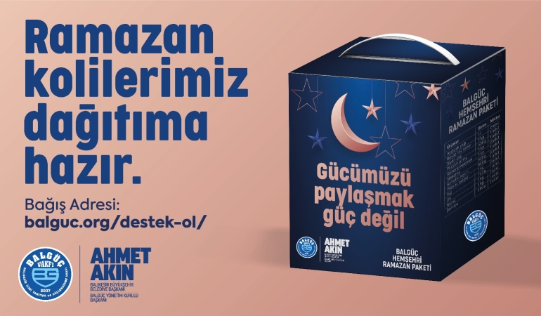 BALGÜÇ Vakfı’ndan Ramazan Dayanışma Kampanyası