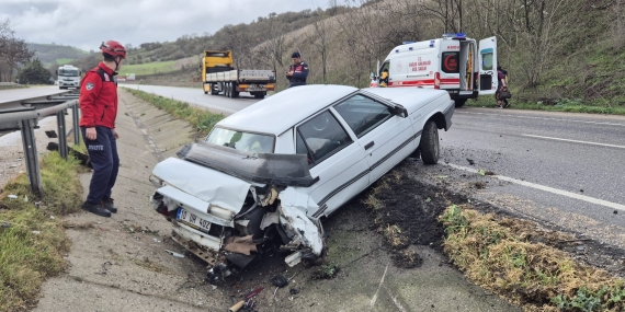 Susurluk’ta tek taraflı trafik kazası: 2 Kişi yaralandı