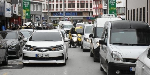 Balıkesir’de Şubat ayında trafiğe kayıtlı araç sayısı 647 bin 154 oldu