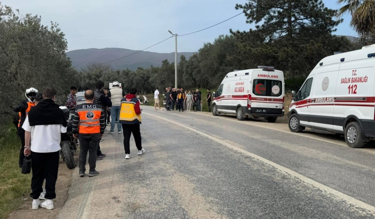 Erdek-Ocaklar yolunda zincirleme kaza: 3 Kişi yaralandı