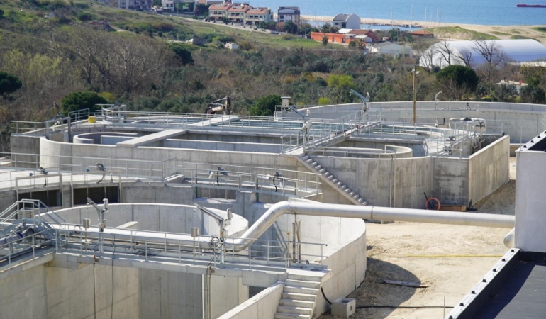 Bandırma Atık Su Arıtma Tesisi ve Terfi Merkezi İnşaatı Tamamlanıyor