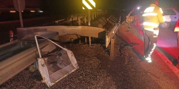 BALIKESİR'DE TRAFİK KAZASI; 1 YARALI