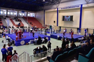 ÜNİVERSİTELER ARASI KİCK BOKS TÜRKİYE ŞAMPİYONASI SONA ERDİ