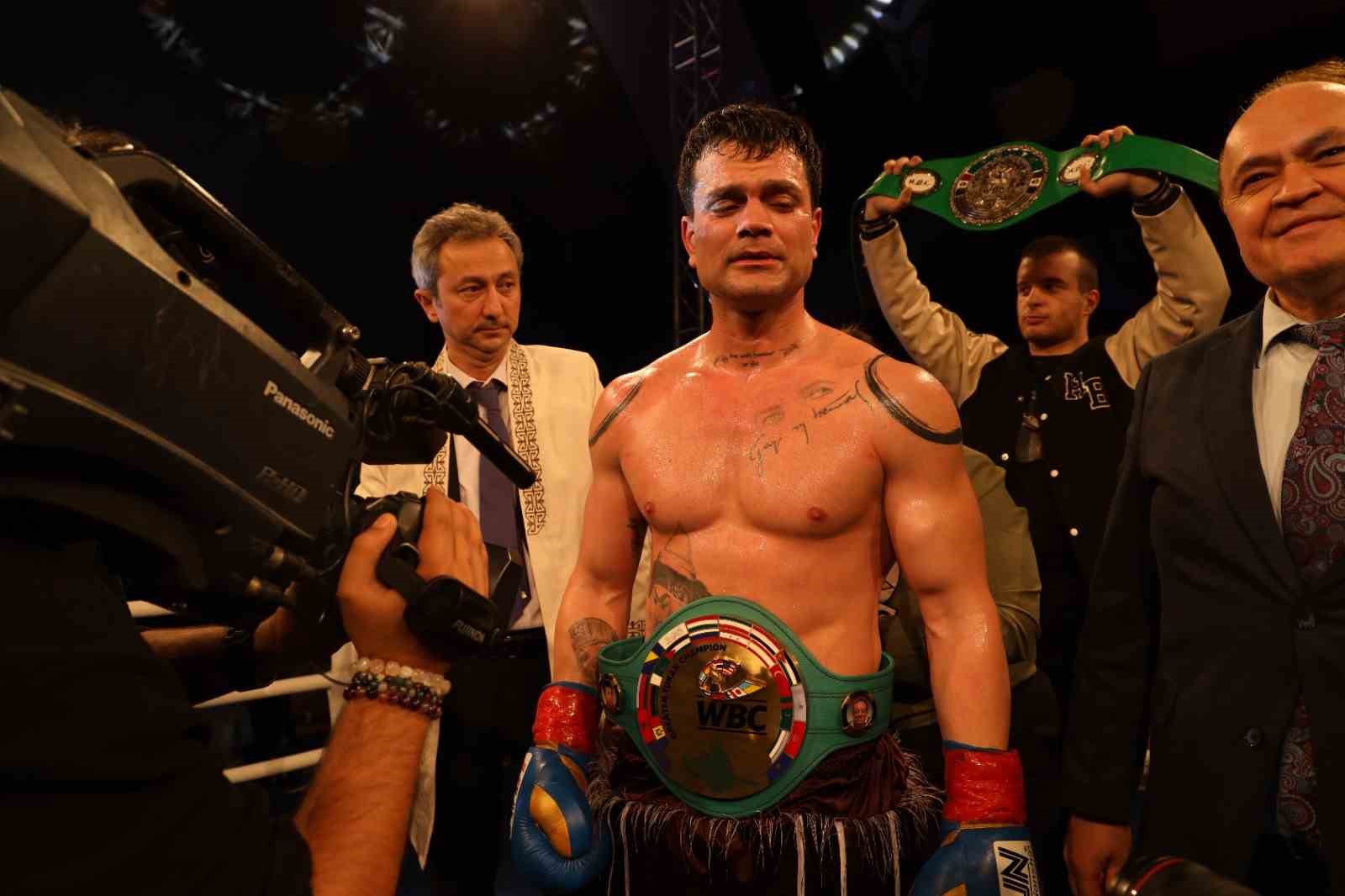 202 BALIKESİR WBC TURAN ŞAMPİYON BUĞRA ÖNER OLDU