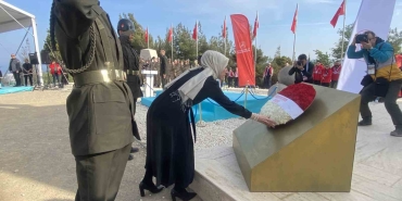 57'NCİ ALAY SANCAĞI DEVİR TESLİM TÖRENİ YAPILDI