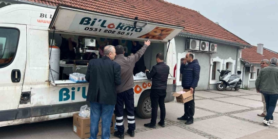 TCDD çalışanlarından geleneksel lokma hayrı