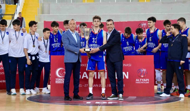 U14 Erkekler Basketbol Türkiye Şampiyonası tamamlandı