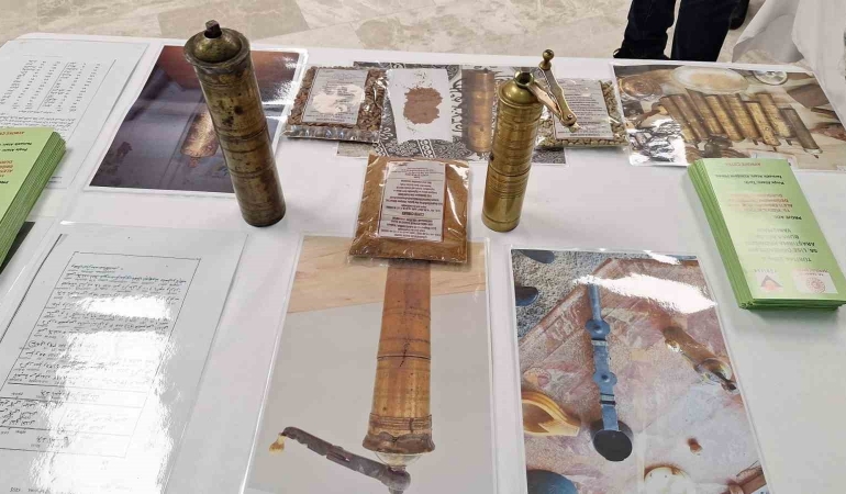 Tarihi el kahve değirmenleri gün yüzüne çıkıyor