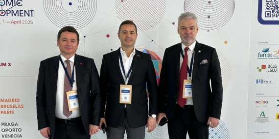 Ahmet Akın, Dünya Yerel Ekonomik Kalkınma Forumu’na Katıldı