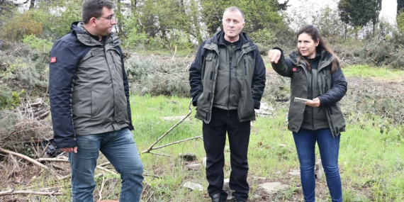 Gönen’de Yeni Yerleşke Alanındaki Ormancılık Faaliyetleri Değerlendirildi